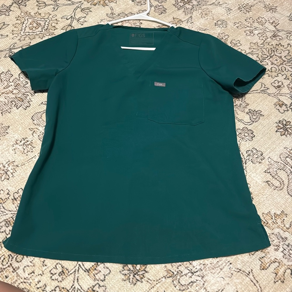 Hunter green Catarina top